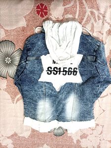 Denim Jacket With Cap