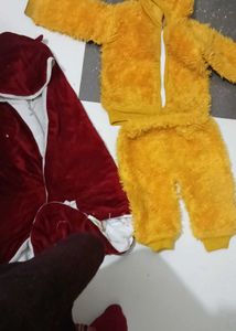 combo woolen suit and blanket