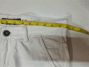 Men's Casual White Denim Shorts