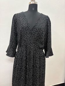 Chic Polka Dot Maxi Dress
