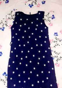 Navy Star Dress
