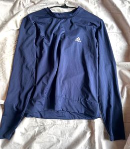 Adidas unisex On The Run Long Sleeve Top