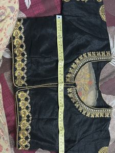 Black Embroidered Blouse