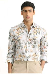 NEW RARE RABBIT Floral Print Shirt