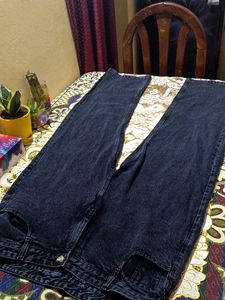 Vintage Dark Wash Denim Jeans