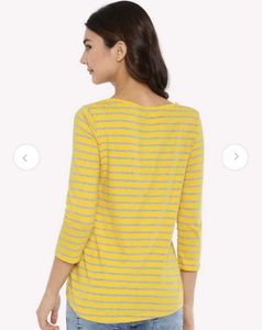 Striped Yellow Top