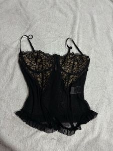 Shein Mesh Corset
