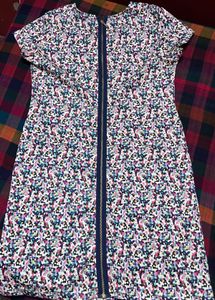 Patterned Casual Dress