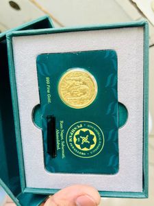 pure 999 gold coin 200 mg