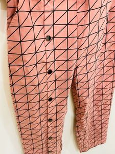 Chic Geometric Print Dress