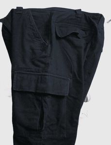 Black Premium Cargo Pant  Heavy Quality
