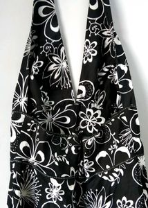 Beautiful Black And White Dress