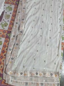 White Embroidered Salwar Kameez