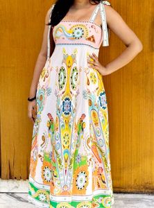 Paisley Print Sundress