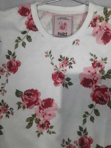 Floral Print Sweatshirt