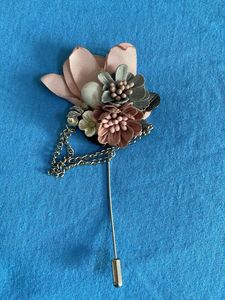 Floral Lapel Pins (Set of 2)