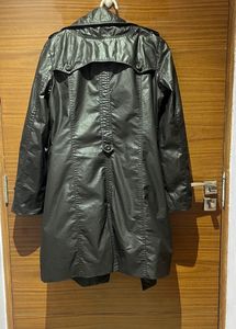 Korean Pintresty Coffee Brown Leather Jacket