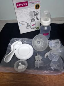 Babyhug manual Breast Pump(never Used)