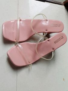 STYLOS&#39;STAIN TRANSPARENT STRAP SANDAL