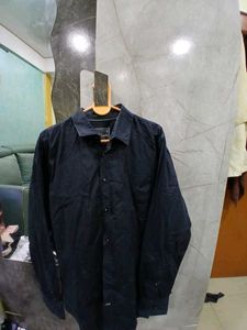 Classic Black Button-Down Shirt