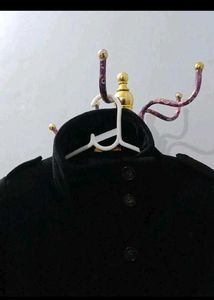 Elegant Black Trench Coat