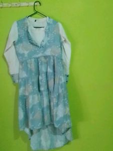 Tiered Dress with Floral Print