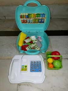 Toy Suitcase Supermarket Play