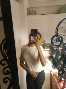 Cute Oversized Crop Top