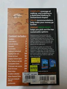 Switzerland Lonely Planet Guide