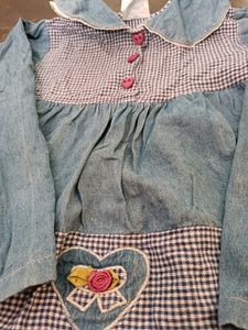 Cute Girls Top Denim