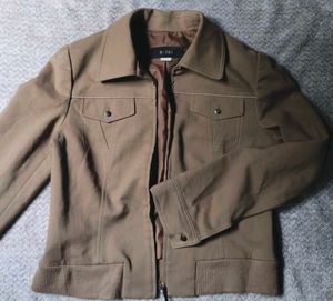 Cropped Tan Blazer