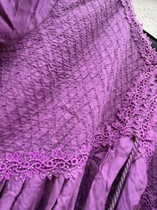 💜 Lavender Ethnic Flare Gown