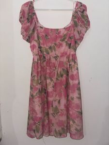 Floral Pink Dress