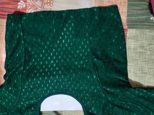 Green Saree Blouse