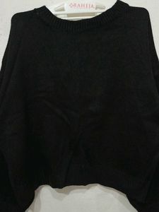 Black Baggy Korean Cardigan🎀
