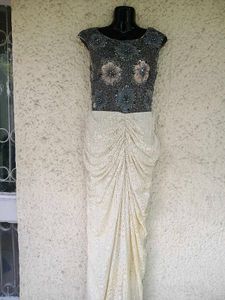 Beautiful Beaded Floral Dress