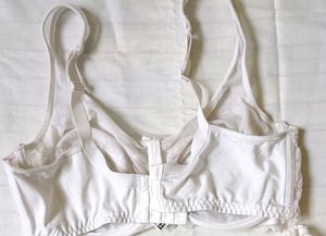 White Lace Bra