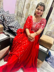 Red Partywear Gown❤️