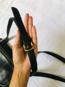 Fossil Genuine Leather Crossbody Bag
