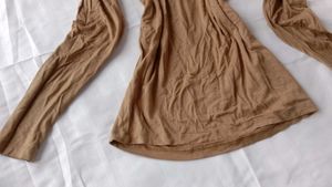 Brown 🟤 Top Stretchable