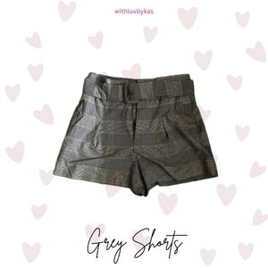 Grey Zara Shorts