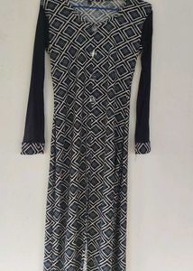Patterned Maxi Dress