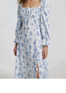 Floral Print Midi Dress