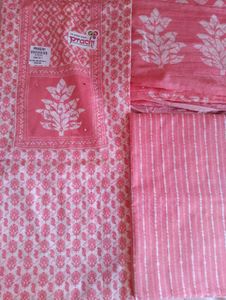 Prachi Pink &amp; White Salwar Kameez