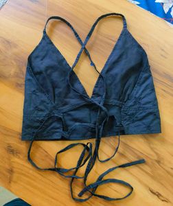 Black Tie Up Pinterest Top