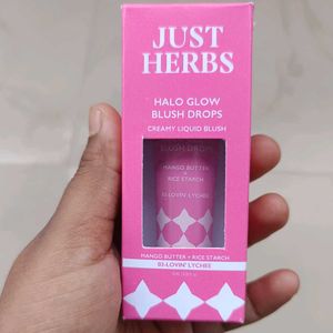 JUST HERBS HALO GLOW BLUSH DROPS