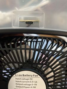 UltraCool™ Mini Portable Fan – Rechargeable, Silen