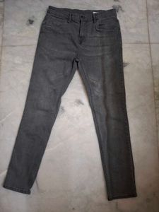 Stylish Gray Denim Jeans