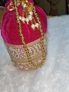 Beautiful  Party Wear Potli Purse