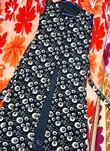 Unique Pattern Sleeveless Dress